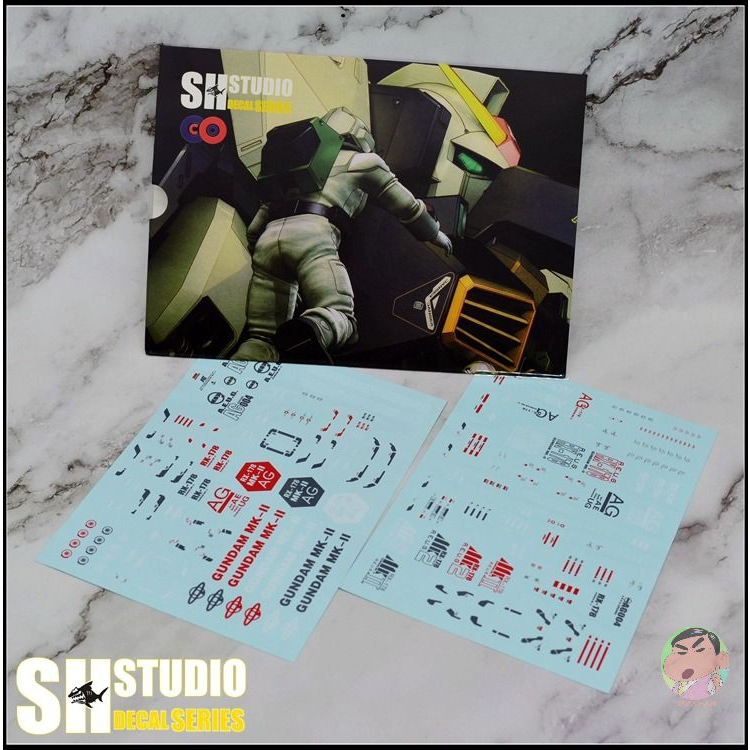 SH STUDIO SH PG 1/60 RX-178 MK2 สติ๊กเกอร์น้ํารุ่น