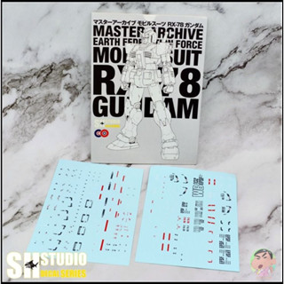 SH STUDIO SH PG 1/60 RX-78-2 Gundam Model Water Decals