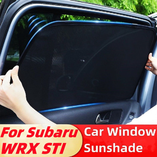 ม่านบังแดดแม่เหล็ก ป้องกันยุง อุปกรณ์เสริม สําหรับติดหน้าต่างรถยนต์ Subaru WRX STI Sedan 2014-2023