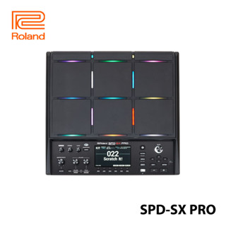 Roland SPD-SX PRO All-in-one แผ่นเคาะตัวอย่างแทมบูรีนไฟฟ้า