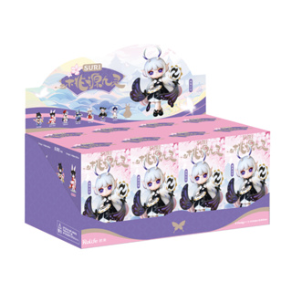 Robotime Rolife ฟิกเกอร์ Suri Peach Blossom Nine Elves Series Blind Box ของเล่นสําหรับเด็ก