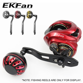 Ekfan รอกตกปลา อะลูมิเนียมอัลลอย 110 มม. สําหรับ 8*5 7*4 abu Daiwa Shimano Diy