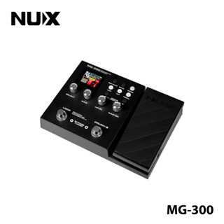 NUX MG-300 แป้นเหยียบเอฟเฟค TSAC-HD อัลกอริทึมการสร้างแบบจําลองแอมป์ CORE-IMAGE IR 56 จังหวะกลอง 60 วินาที