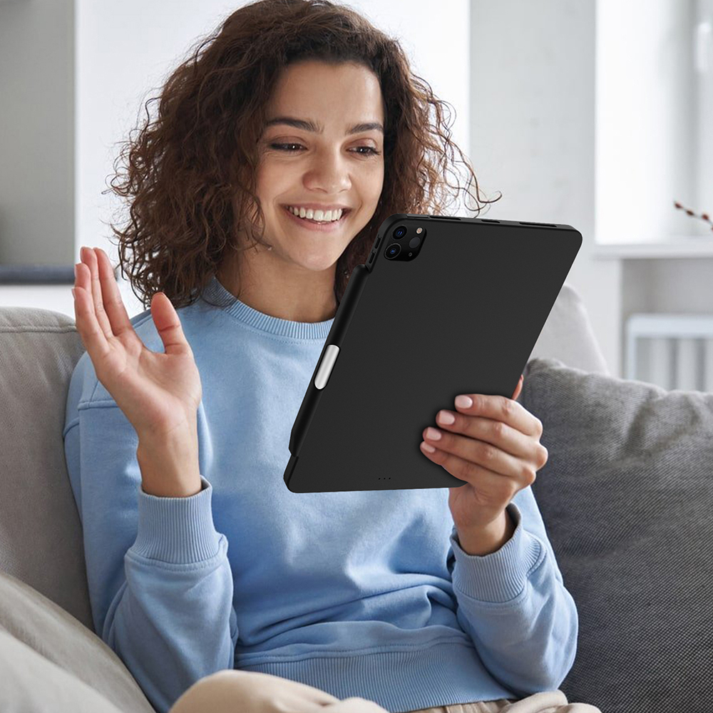 Goojodoq เคสคีย์บอร์ดแม่เหล็ก พร้อมช่องใส่ดินสอ สําหรับ iPad Pro 11 Air