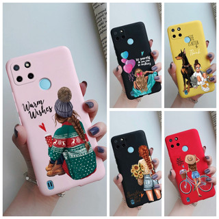 เคสซิลิโคนนิ่ม ป้องกันกล้อง สําหรับ Realme C21Y C25Y