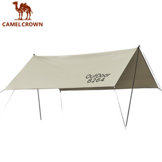 CAMEL CROWN หลังคาปิกนิก กันแดด ทรงสี่เหลี่ยม หกเหลี่ยม กันฝน 3x3 เมตร