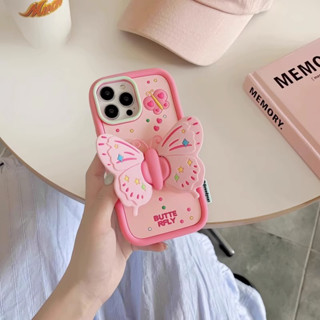 เคสโทรศัพท์มือถือ แบบพับได้ ลายผีเสื้อ 3D สีชมพู สําหรับ HUAWEI mate50 Pro mate40 Pro mate30 Pro nova11 nova9