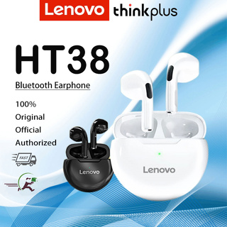 Lenovo Ht38 หูฟังบลูทูธไร้สาย TWS ลดเสียงรบกวน กันน้ํา ควบคุมแบบสัมผัส