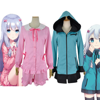 เสื้อแจ็กเก็ตคอสเพลย์ การ์ตูนอนิเมะ Eromanga Sensei Izumi Sagiri มีซิป สําหรับผู้หญิง