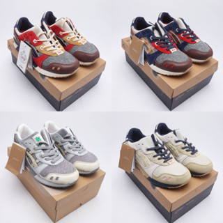 Evisu x Gel Lyte 3 รองเท้าลําลอง สําหรับผู้ชาย ผู้หญิง 1203A301-501