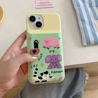 เคสโทรศัพท์มือถือ Tpu แบบนิ่ม ลายช้างสีม่วง สําหรับ iPhone 14 14promax 14pro 13pro 12pro 13promax 11