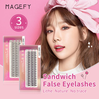 Magefy YY ขนตาปลอมธรรมชาติ 0.07C 11-13 มม. 60 ชิ้น