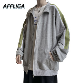 ❀ AFFLIGA ❀ แจ็คเก็ตใหม่ปี 2020 เสื้อแจ็คเก็ตกันลมผู้ชายซิปบาง เสื้อแจ็คเก็ตลำลองผู้ชายสไตล์เกาหลี เสื้อแจ็คเก็ตกันหนาวแฟชั่นบุรุษ เสื้อแจ็คเก็ตสำหรับผู้ชาย