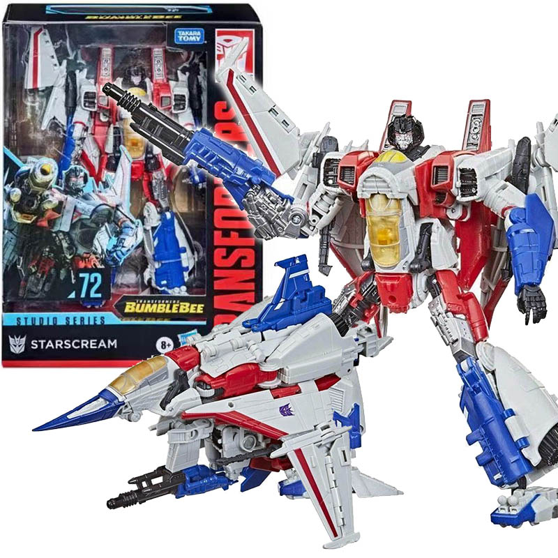 Hasbro Transformers Starscream Studio Series SS72 ฟิกเกอร์ภาพยนตร์ Deluxe Bumblebee