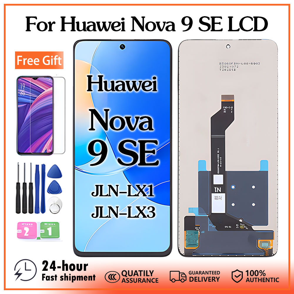 สําหรับ Huawei Nova 9 SE JLN-LX1 JLN-LX3 จอแสดงผล LCD Touch Screen Digitizer เปลี่ยน