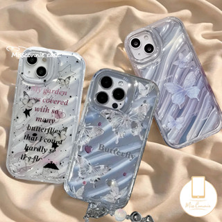 เคสโทรศัพท์มือถือแบบใส กันกระแทก ลายผีเสื้อ 3D พร้อมช่องใส่บัตร สําหรับ IPhone 14 15 12 11 13 Pro MAX 15 6 6S 7 8 Plus XR X XS MAX SE 2020