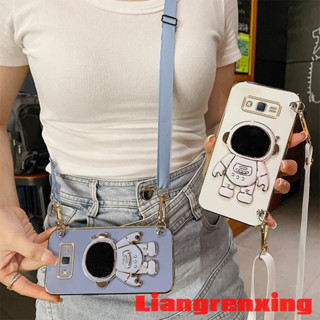 เคสซิลิโคนนิ่ม พร้อมสายคล้อง กันกระแทก สําหรับ samsung j2 prime samsung J7 pro samsung J3 pro samsung j5 pro WDYHY01