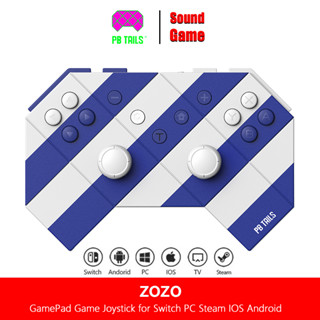 ZOZO Switch คอนโทรลเลอร์เกมไร้สาย Android, PC, iOS, Steam, TV, PB TAILS