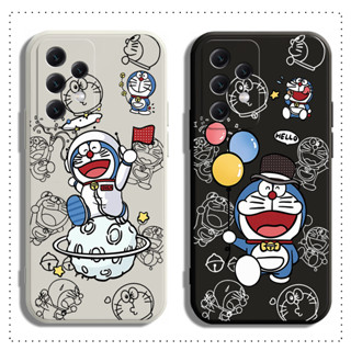 เคสโทรศัพท์มือถือ ลายการ์ตูนโดราเอมอนอวกาศ สําหรับ Samsung A73 A53 A33 A23 A13 A04S A72 A52 A52S A42 M42 A32 A22 A12 M12 M22 M32