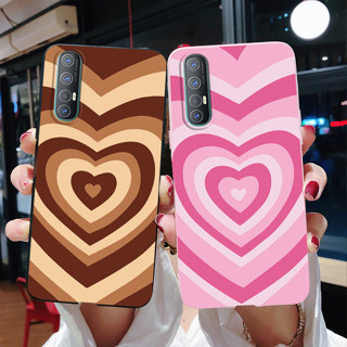 เคสโทรศัพท์ซิลิโคน TPU แบบนิ่ม พิมพ์ลายหัวใจ สําหรับ Oppo Find X2 Neo FindX2 Neo CPH2009