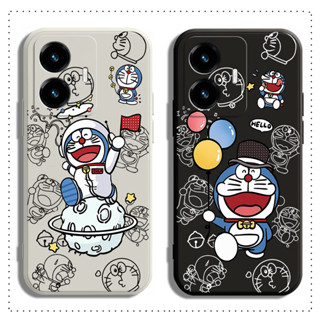 เคสโทรศัพท์มือถือ ลายการ์ตูนโดราเอมอนอวกาศ สําหรับ VIVO V27 V27E V25 V25E V23E V23 V21E V21 V20 SE S1 PRO V2022 V2158 V2130 V2020 V2021 V2040 V2025 Y73