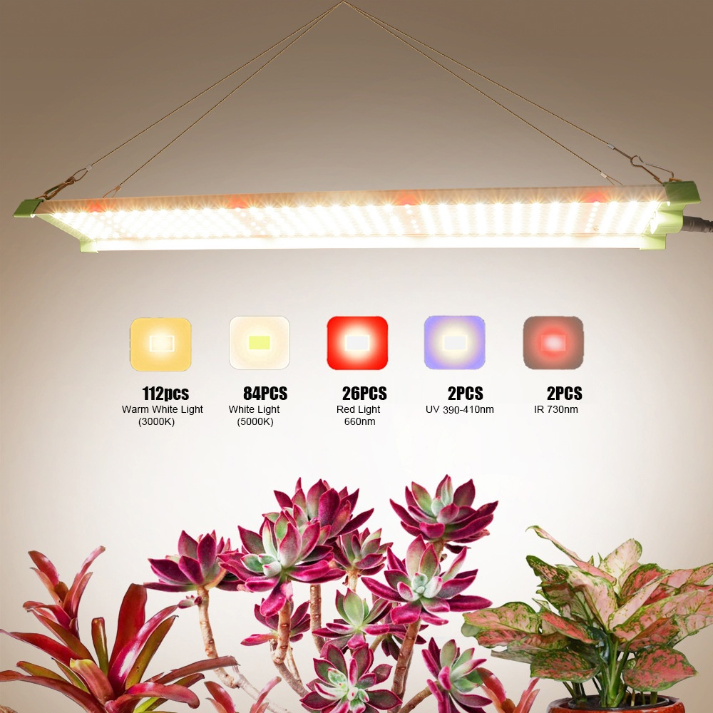 【 Furtherlu 】AC85-256V Full Spectrum LED grow light 850W ไฟปลุกพืชช ่ วยให ้ พืชเติบโตได ้ เร ็ วขึ ้ นแสงสีขาวแสงธรรมชาติพร ้ อมสวิตช ์ เปิดปิดสายไฟยาว 1.5 เมตร
