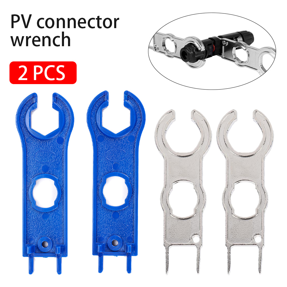 1/2PCS Solar Connector ประแจโลหะ H4 HC4 Connector เครื่องมือประแจชุด DIY Connector ประแจการติดตั้งพิ