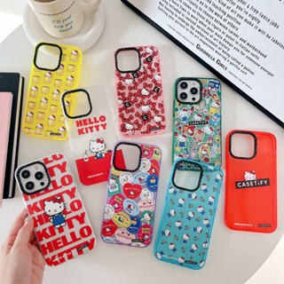 เคสโทรศัพท์มือถือ TPU แบบนิ่ม พิมพ์ลาย Hello Kitty CT สําหรับ iphone11 12 13 14 pro