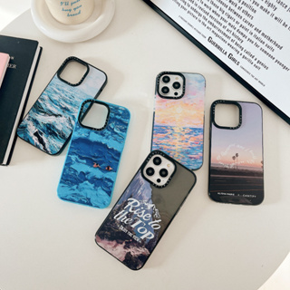 เคสโทรศัพท์มือถือ TPU แบบนิ่ม ลายทิวทัศน์ สําหรับ iphone11 12 13 14 pro promax