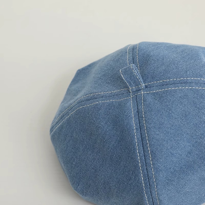 หมวกเบเร่ต์ สไตล์คาวบอย ญี่ปุ่น แฟชั่นฤดูใบไม้ผลิ และฤดูใบไม้ร่วง สําหรับเด็กผู้ชาย และเด็กผู้หญิง - รูปที่ 7