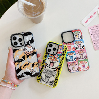 เคสโทรศัพท์มือถือแบบนิ่ม TPU ลายเสืออ้วน CT สําหรับ iphone11 12 13 14 pro promax