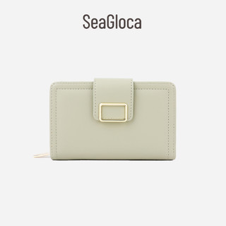 SeaGloca New Korean Fashion Mult-functional Solid Color PU Wallet For Woman No 1616