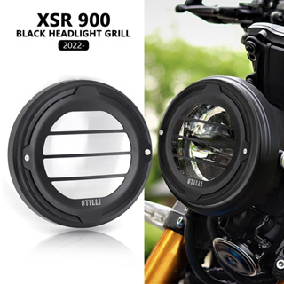 ใหม่ กระจังหน้ารถจักรยานยนต์ LED สีดําด้าน สําหรับ YAMAHA xsr900 xsr900 xsr 900 xsr 900 2022 2023