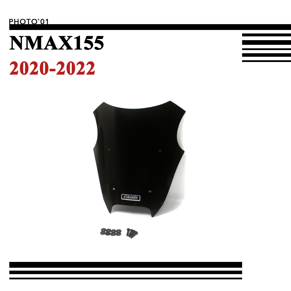 Pselr ชิวหน้า บังลม กระจกหน้ารถ กระจกกันลม สําหรับ Yamaha NMAX155 NMAX 155 2020 2021 2022
