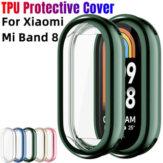 เคส TPU ป้องกันเต็มจอ อุปกรณ์เสริม สําหรับ xiaomi mi band 8 xiaomi mi band 8