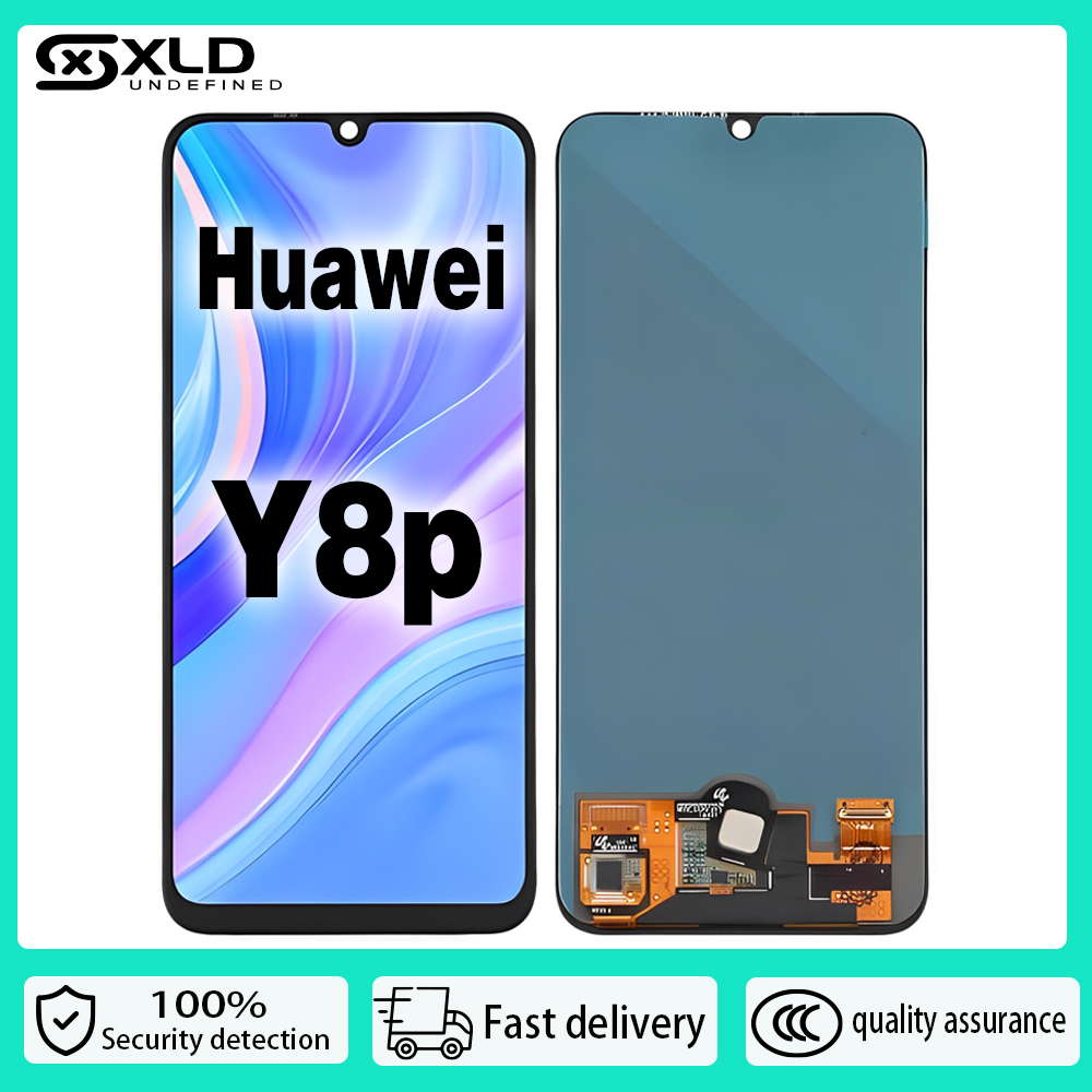 สําหรับ Huawei Y8p Mobile Touch Digital LCD Assembly Replacement