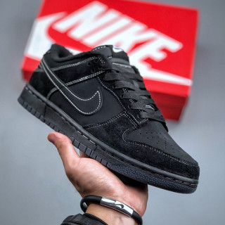 รองเท้ากีฬา รองเท้าสเก็ตบอร์ด Black Soul Darth Vader UNDEFEATED x SB Dunk Low VS AF-1 Triple Black DM7866-002