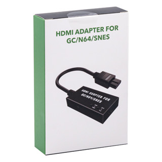 อะแดปเตอร์ HDMI HDTV อเนกประสงค์ สําหรับ GameCube N64 SNES