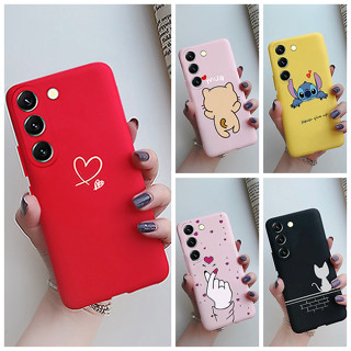 เคสซิลิโคนนิ่ม กันกระแทก ลายการ์ตูนน่ารัก สําหรับ Samsung Galaxy S23 S23Plus