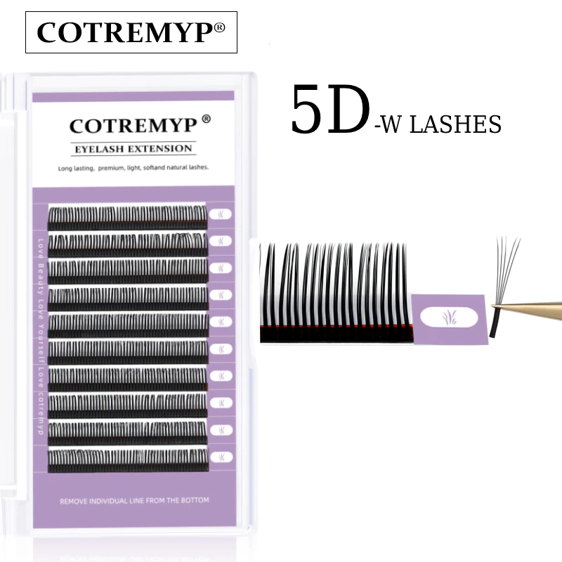 Cotremyp ขนตาปลอม ขนมิงค์ 5D 0.07 C D นุ่ม ดูเป็นธรรมชาติ สําหรับแต่งหน้า