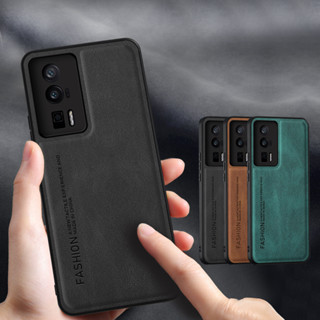 เคสโทรศัพท์มือถือหนัง TPU สําหรับ Xiaomi Poco F5 Pro