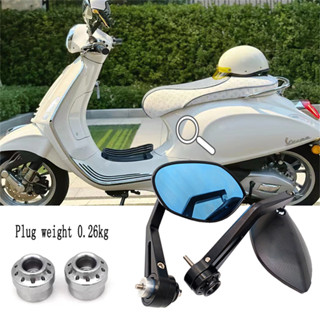 กระจกมองหลังรถจักรยานยนต์ สําหรับ Vespa GTV300 GTS300 Sprint150 Primavera150 Sei Giorni Scooter