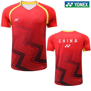 ใหม่ Yonex2023 เสื้อยืดลําลอง แขนสั้น แห้งเร็ว เหมาะกับการเล่นกีฬา แบดมินตัน เทนนิส เทนนิส สําหรับผู้ชาย ผู้หญิง