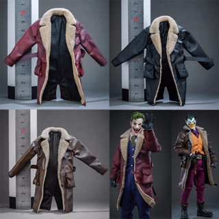 โมเดลฟิกเกอร์ Batman Bane Fur Long Windbreaker Coat For 6 นิ้ว SHF Male ขนาด 1/12 ของเล่นสําหรับเด็ก