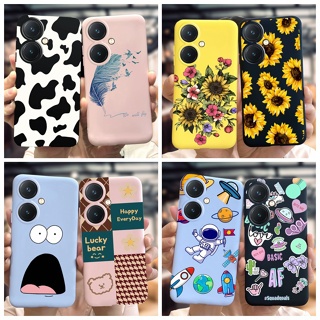 เคสโทรศัพท์มือถือแบบนิ่ม ลายการ์ตูนวัวน่ารัก สําหรับ Vivo Y27 4G Y27 5G 2023 Y 27 VivoY27 4G V2249