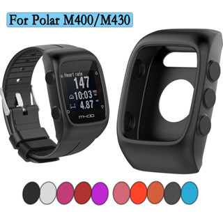 สายนาฬิกาข้อมือ ยางซิลิโคนนิ่ม สไตล์สปอร์ต สําหรับ Polar M400 M430