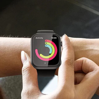 [local] ใหม่ WSKEN เคสกระจกกันรอยหน้าจอ HD แบบบางพิเศษ สําหรับ เคสกระจก สำหรับ Apple Watch 11/10/9/8/7/6/5/4/3/2/1/SE/SE2/SE3 38/40/41/42/44/45 มม. 46 มม. 49 มม. 2 แพ็ค Apple Watch glass case