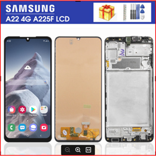 อะไหล่หน้าจอสัมผัส LCD แบบเปลี่ยน สําหรับ Samsung Galaxy A22 4G A225 A225F SM-A225F SM-A225F DS