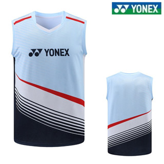 ใหม่ Yonex เกาหลีใต้ แห้งเร็ว ซับเหงื่อ แขนกุด เสื้อบอล ผู้ชาย ลําลอง ฟิตเนส ชุดกีฬา เทนนิส วอลเลย์บอล เสื้อผ้า ระบายอากาศ ชุดกีฬา