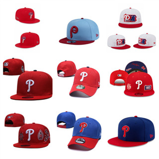 MLB Philadelphia Phillies หมวกเบสบอลหมวกสะโพกฮอปแบบปรับได้